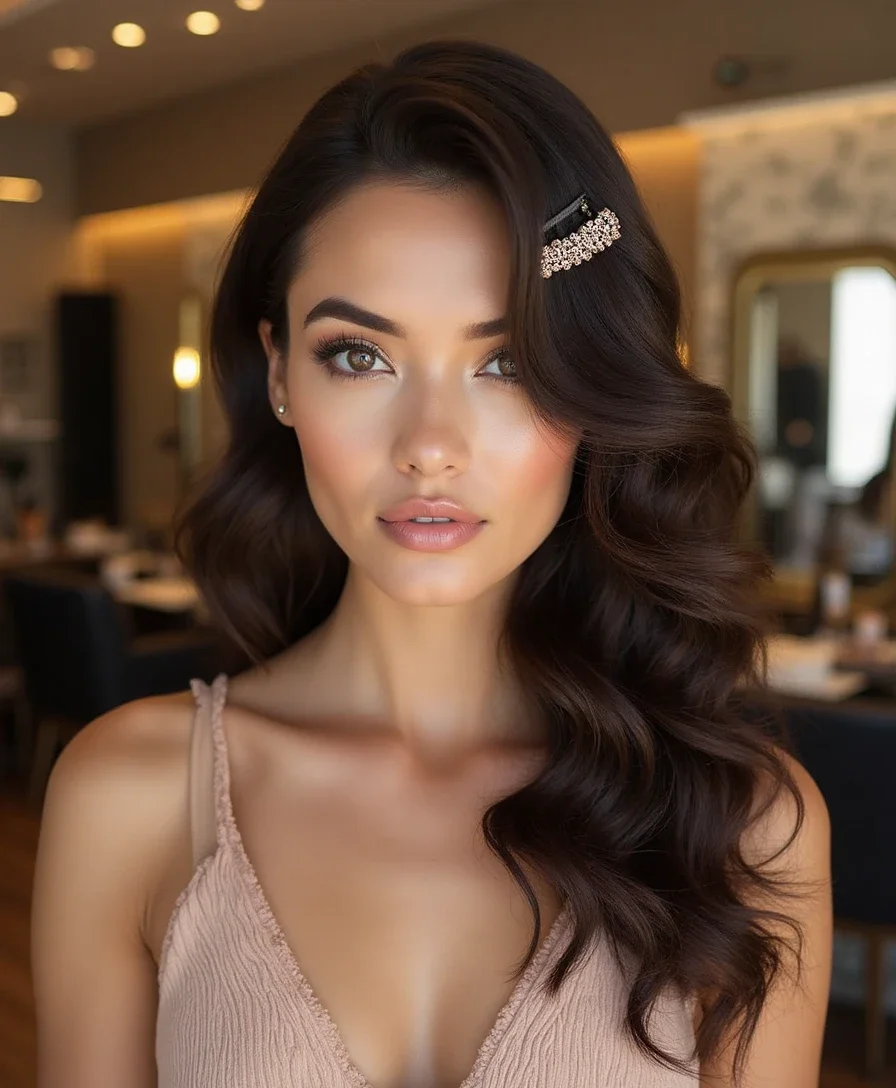 8. Flirty Side Part