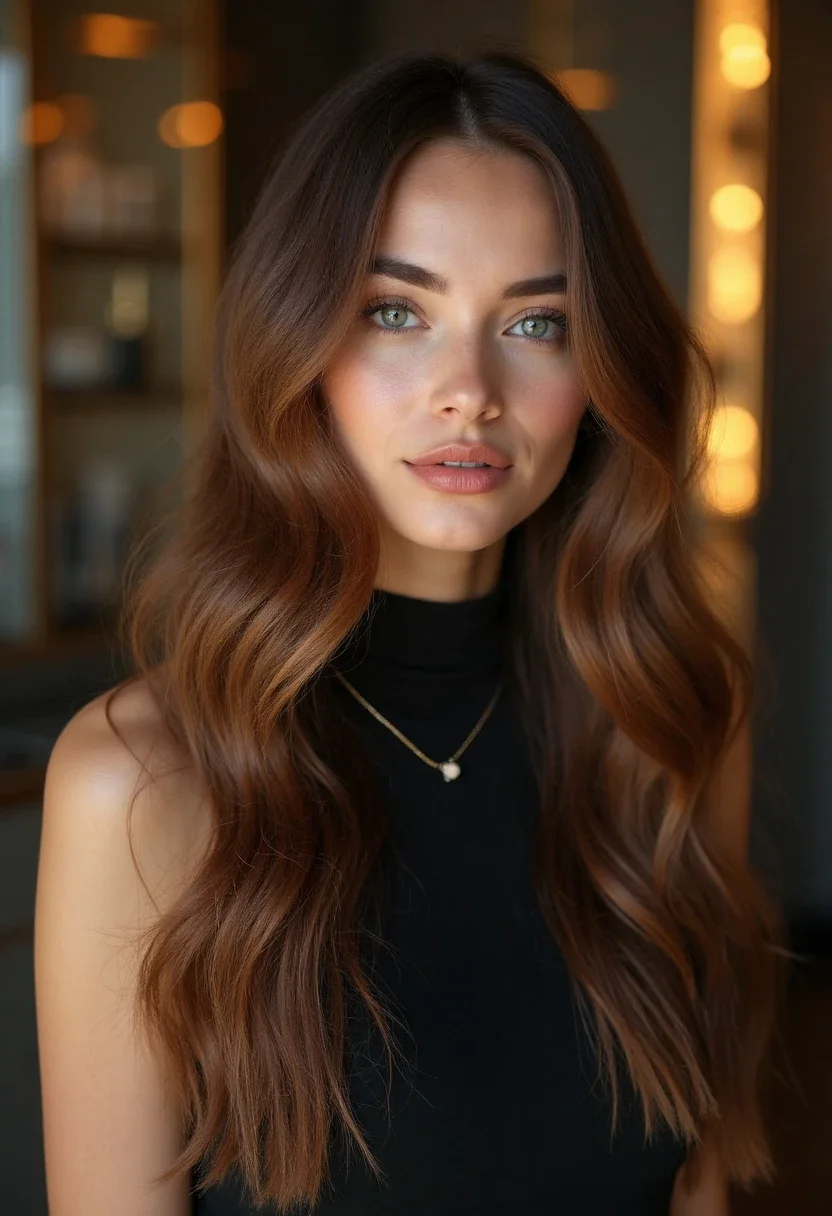 8. Sleek and Straight