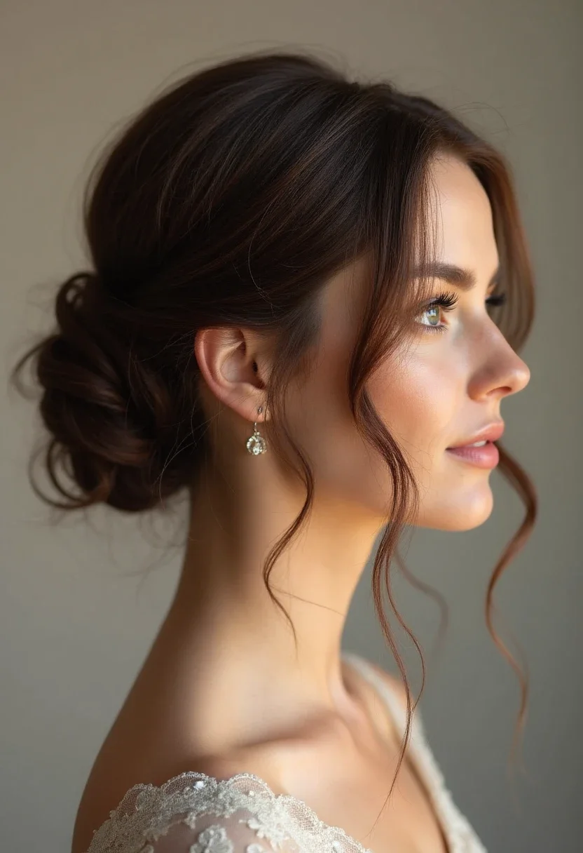 8. Low Chignon