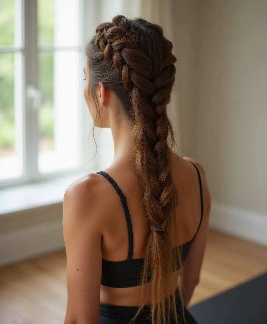 9. Twisted Crown Braid