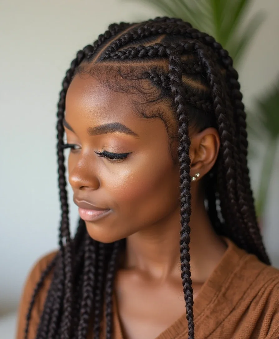 9. Cornrows