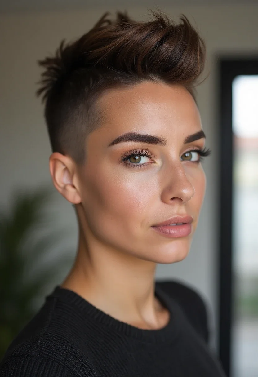 9. Asymmetrical Buzz Cut