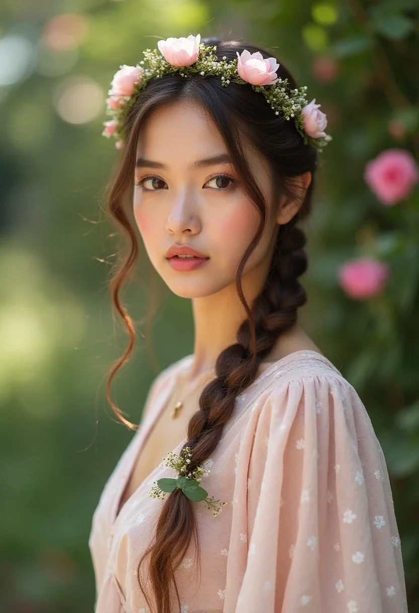 9. The Graceful Crown Braid