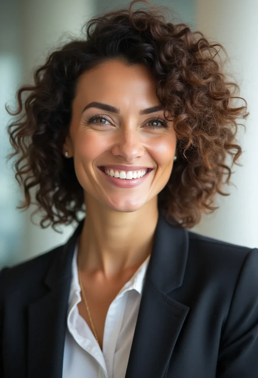 10. Curly Choppy Bob