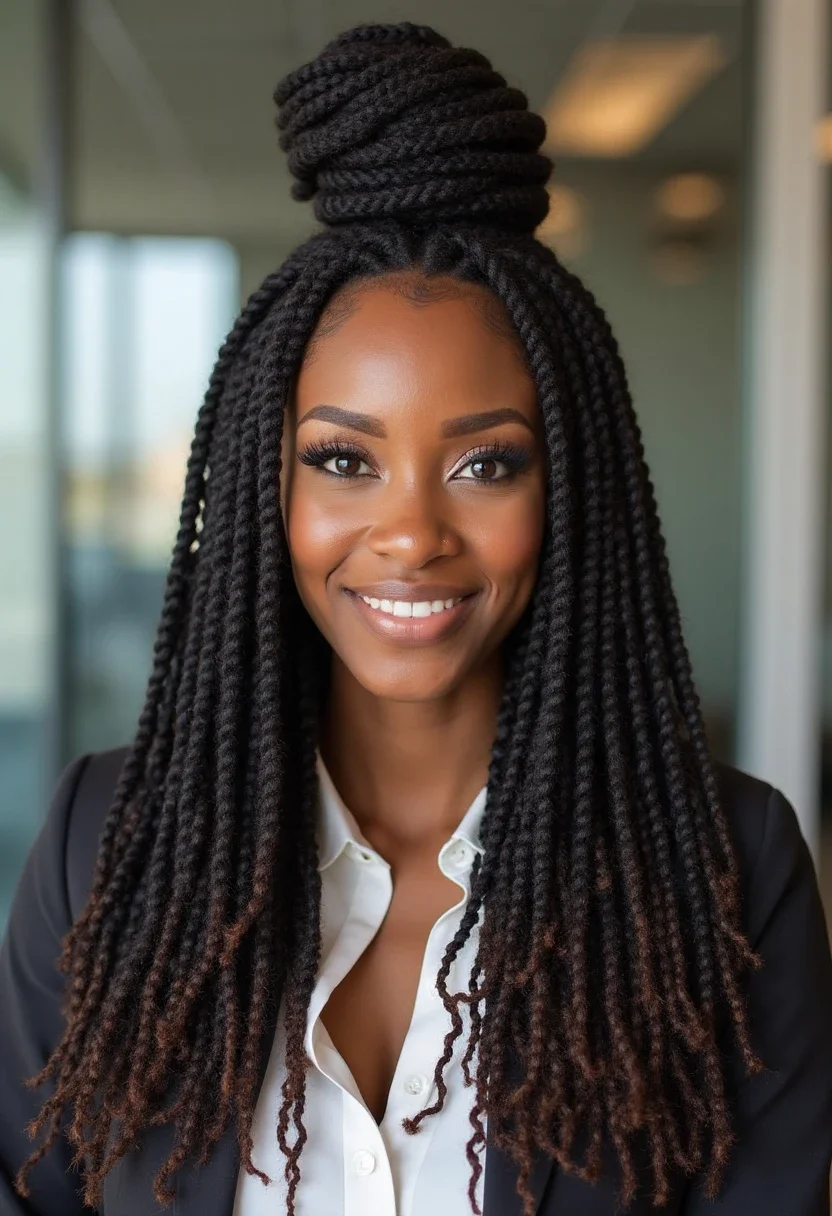 10. Faux Locs