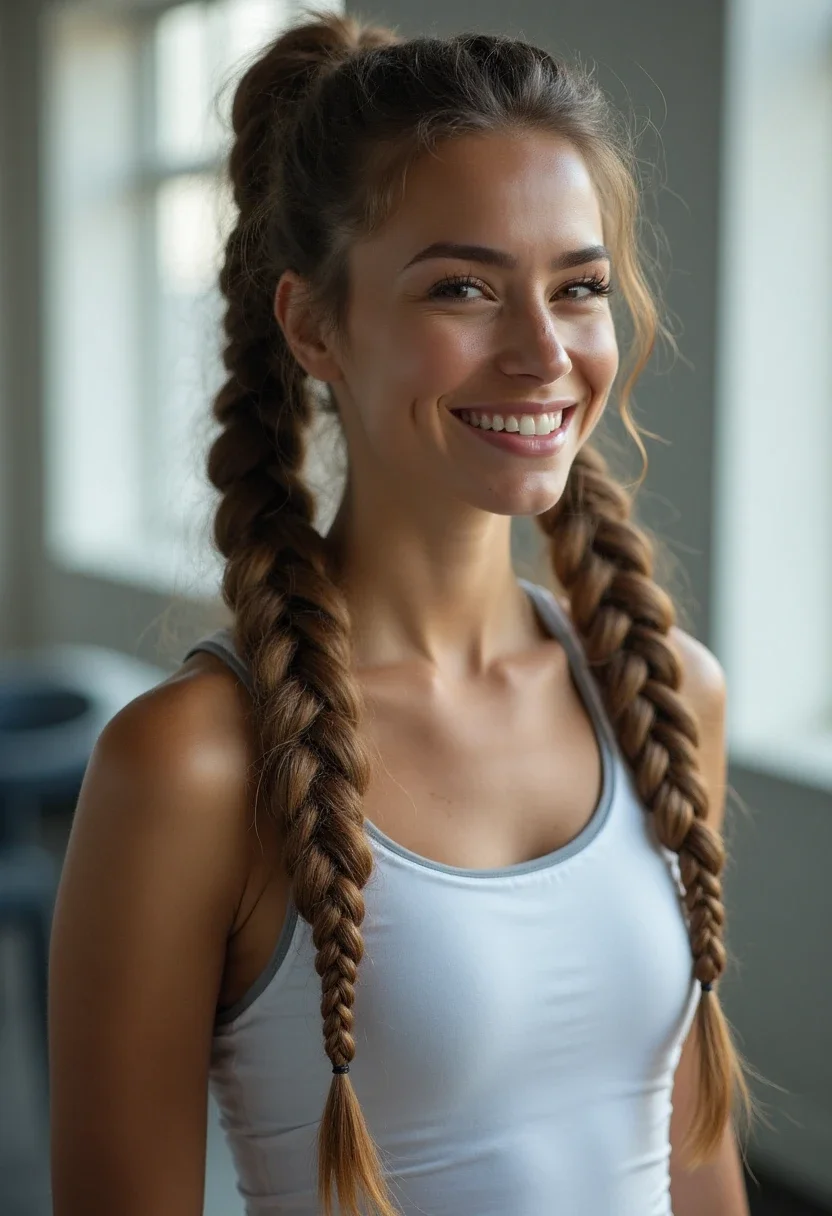 10. Double Dutch Braids