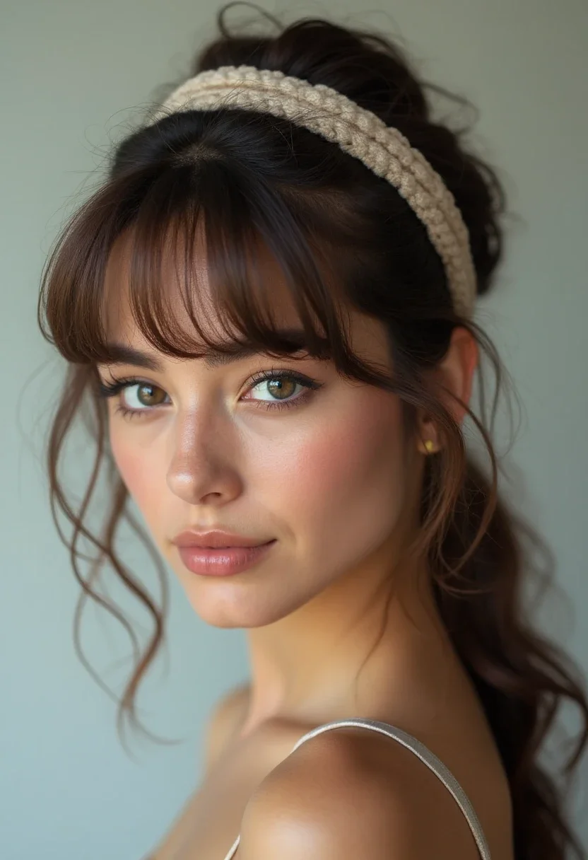 10. Easy Headband Tuck