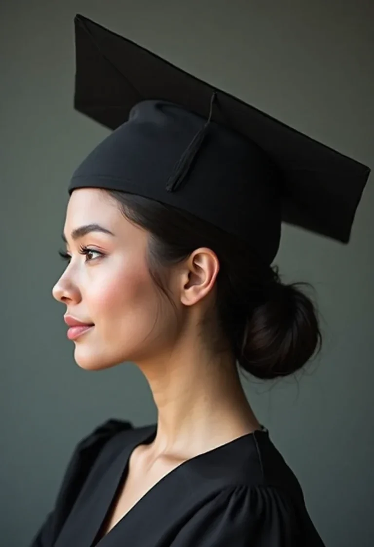 15 Stunning Graduation Hairstyles That Fit Perfectly Under Your Cap
