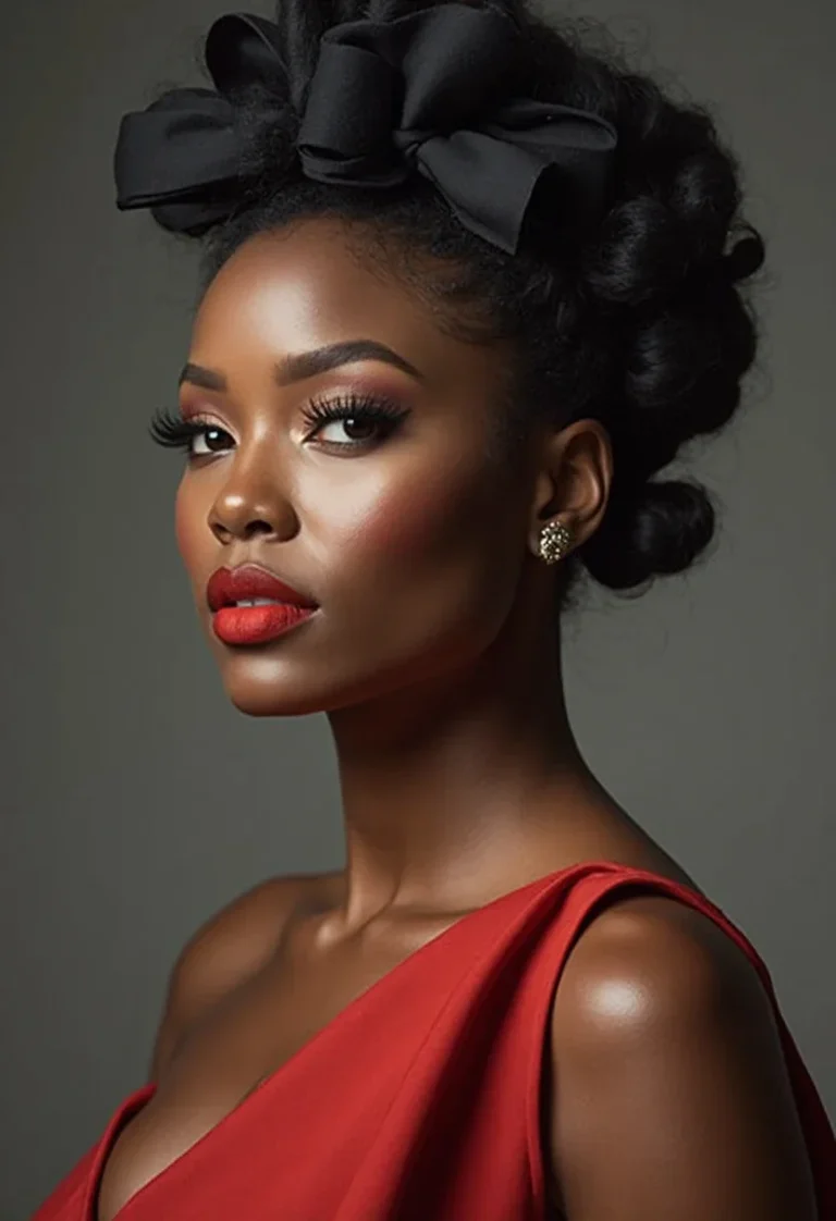 12 Stunning Bow Hairstyles for Black Women to Try Today
