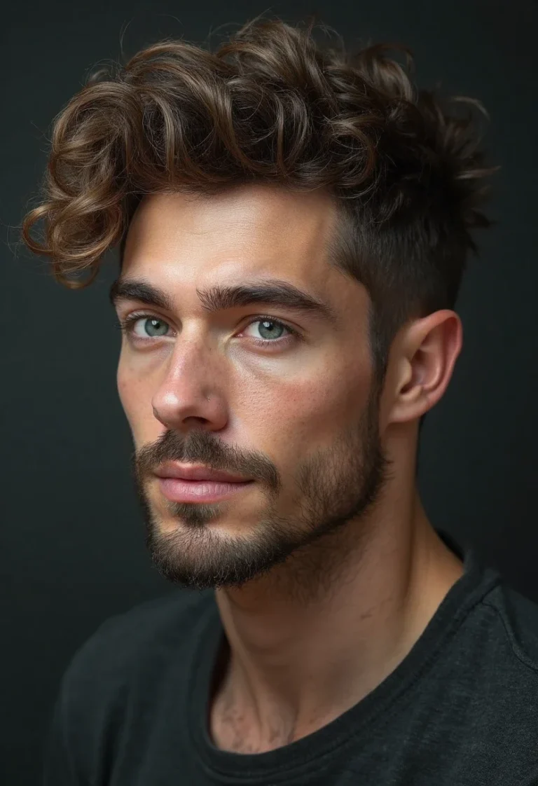12 Trendsetting Curly Mullet Hairstyles for Men