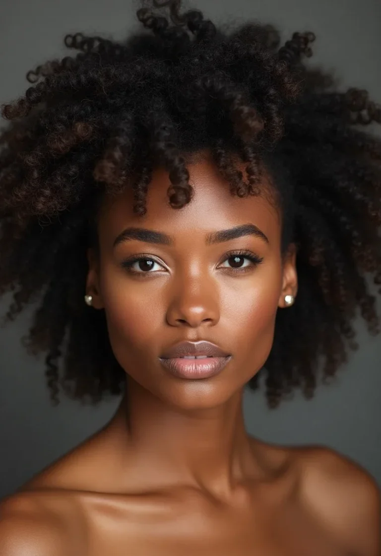 12 Stunning Free Hand Hairstyles for Natural Hair