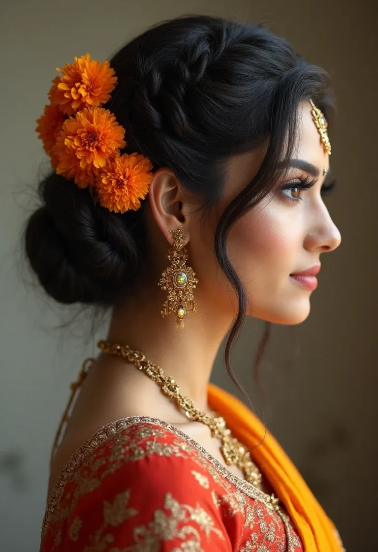 12 Stunning Haldi Hairstyles for the Modern Bride