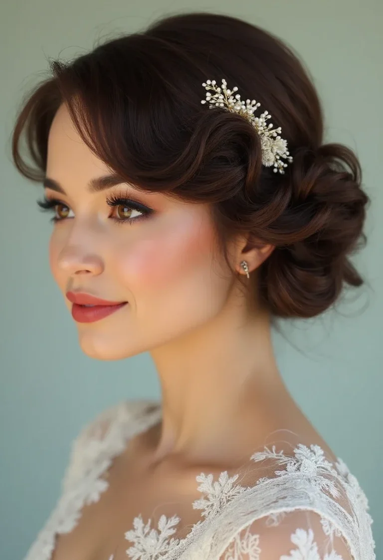 12 Stunning Wedding Hairstyles for Short Hair to Wow on Your Big Day