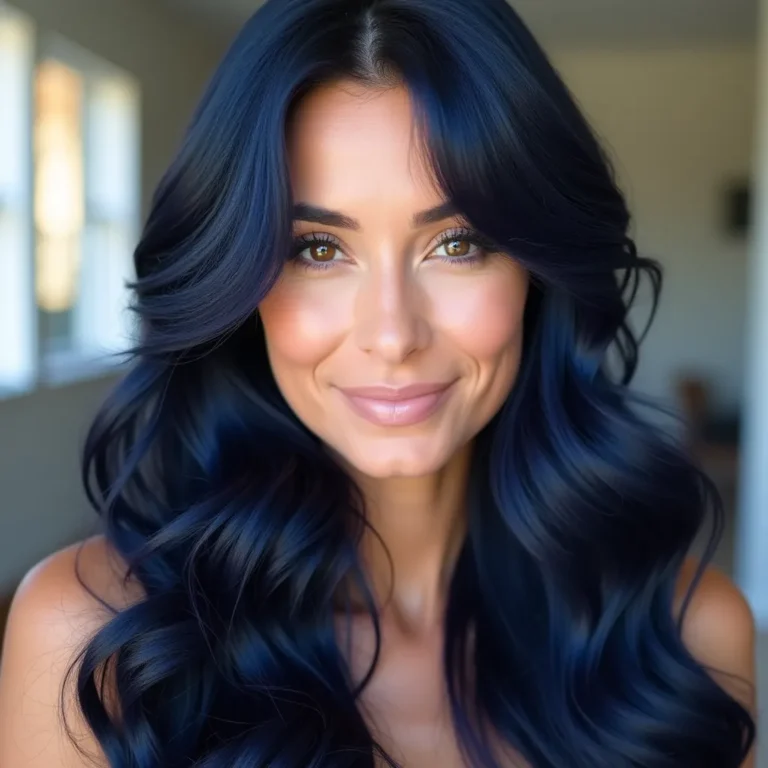 10 Stunning Dark Blue Hair Ideas to Inspire Your Next Look