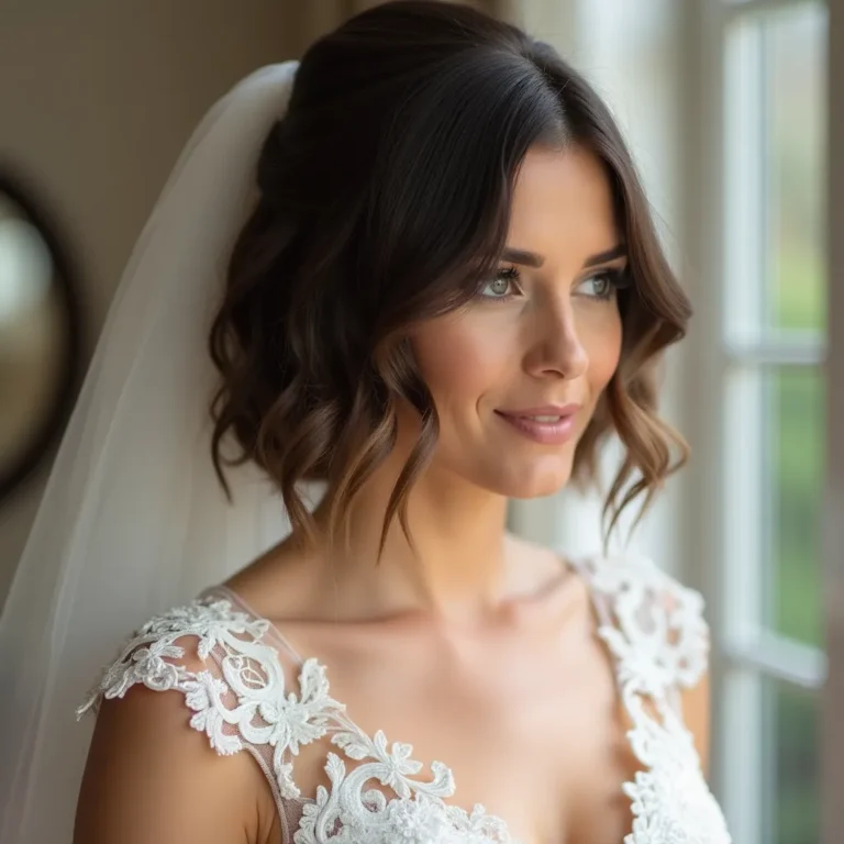 10 Gorgeous Short Hair Styles for the Modern Bride