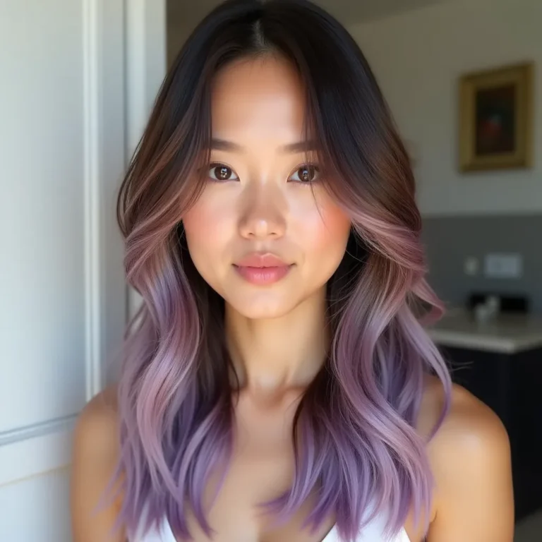 10 Stunning Ways to Rock Purple Highlights on Brown Hair
