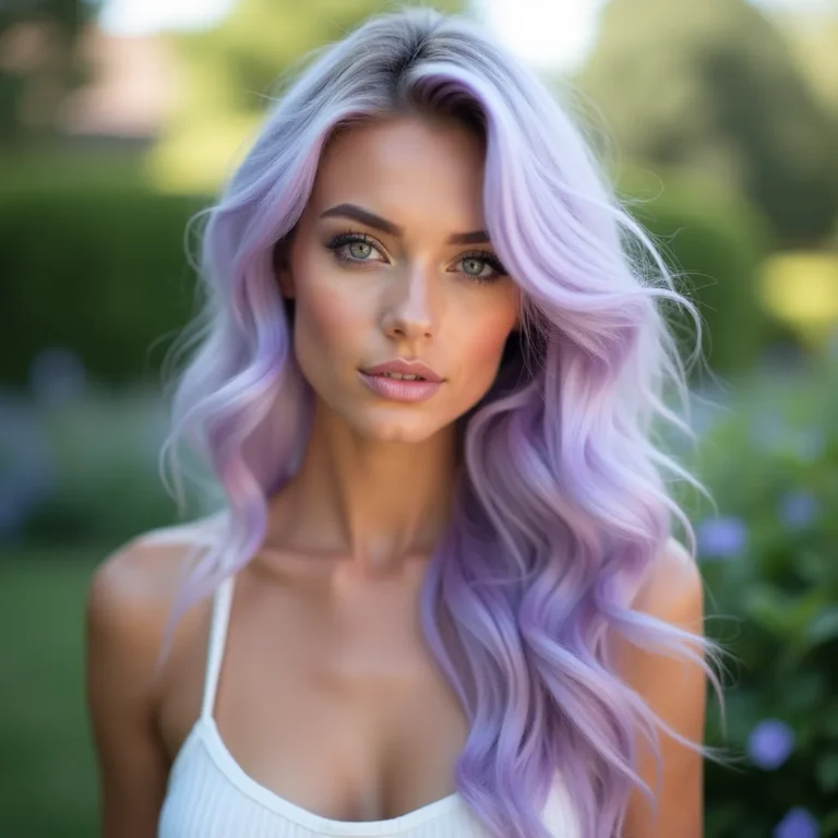 10 Stunning Lilac Hair Inspirations to Try This Season
