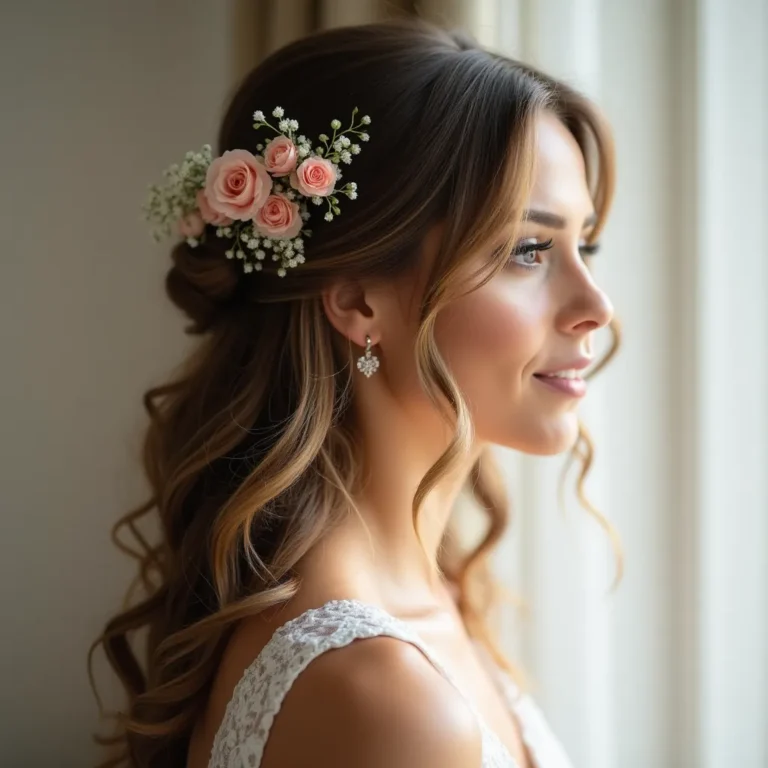 10 Stunning Half Up Wedding Hair Ideas for Your Big Day